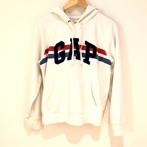 Gap Chest Stripe Logo Hoodie